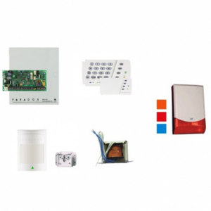 SP4000 Kablolu Alarm Seti - Siren Flaşör R Kırmızı